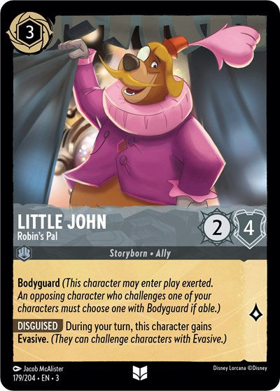 Little John - Robin's Pal - Cold Foil (Into the Inklands)(3-179/204)(U)