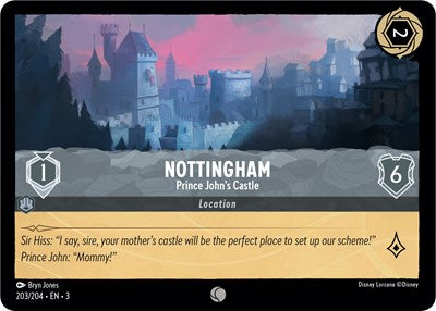 Nottingham - Prince John's Castle (Into the Inklands)(3-203/204)(C)