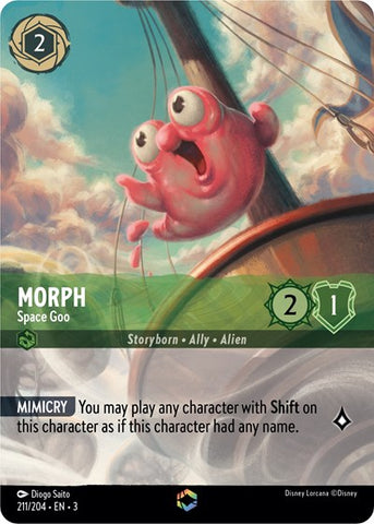 Morph - Space Goo (Enchanted) - Holofoil (Into the Inklands)(3-211/204)(E)