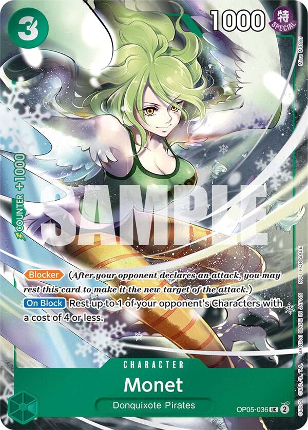 Monet [Event Pack Vol. 3] [Foil] (One Piece Promotion Cards)(OP05-036)(UC)