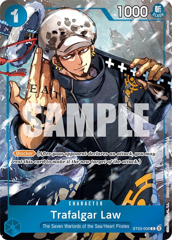 Trafalgar Law [Event Pack Vol. 3] [Foil] (One Piece Promotion Cards)(ST03-008)(C)