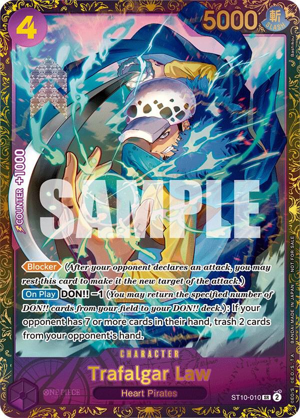 Trafalgar Law - ST10-010 [Foil] (One Piece Promotion Cards)(ST10-010)(SR)