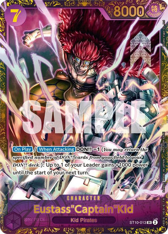 Eustass"Captain"Kid - ST10-013 [Foil] (One Piece Promotion Cards)(ST10-013)(SR)