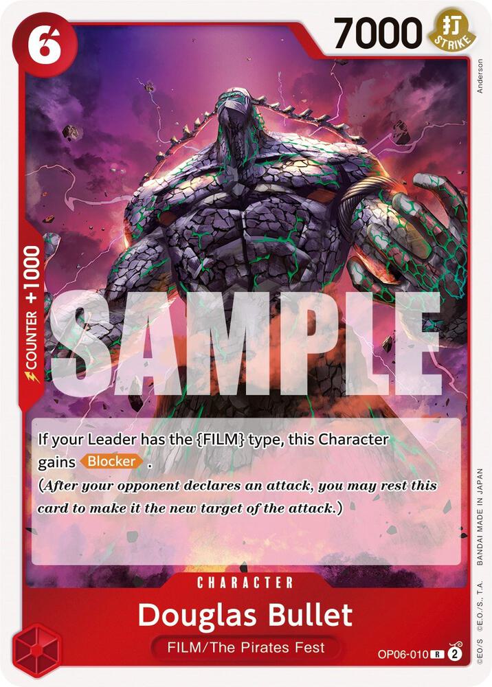 Douglas Bullet - Foil (Wings of the Captain)(OP06-010)(R)