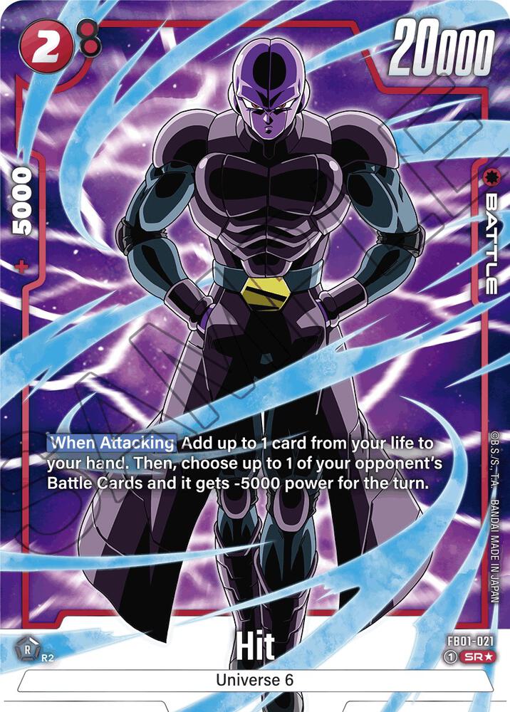 Hit [Alternate Art] [Foil] (FB01-021)(SR)