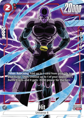 Hit [Alternate Art] [Foil] (FB01-021)(SR)