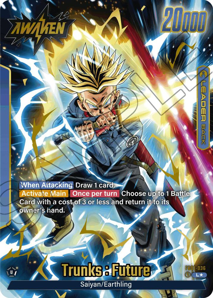 Trunks : Future [036] [Alternate Art] [Foil] (FB01-036)(L)