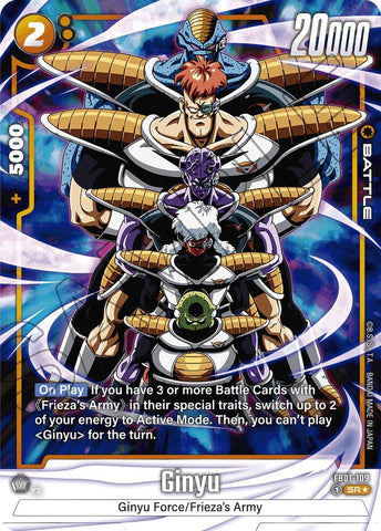 Ginyu [109] [Alternate Art] [Foil] (FB01-109)(SR)