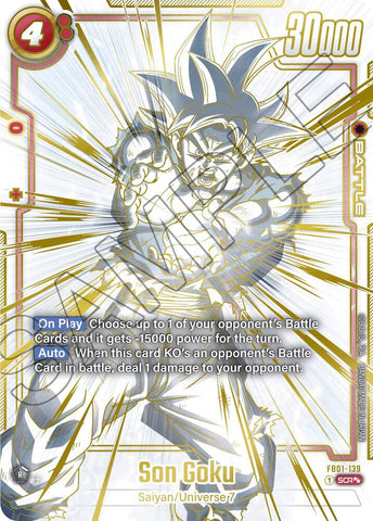 Son Goku [139] [Super Alternate Art] [Foil] (FB01-139)(SCR)