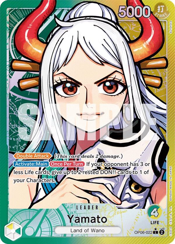 Yamato - Alternate Art - Foil (Wings of the Captain)(OP06-022)(L)