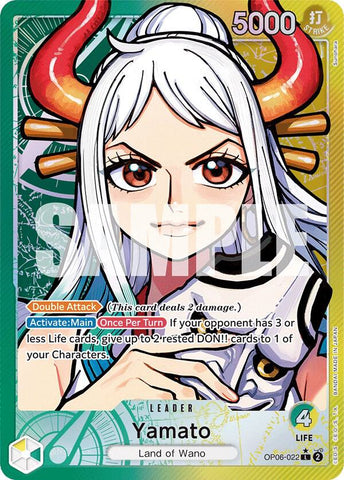 Yamato - Alternate Art - Foil (Wings of the Captain)(OP06-022)(L)