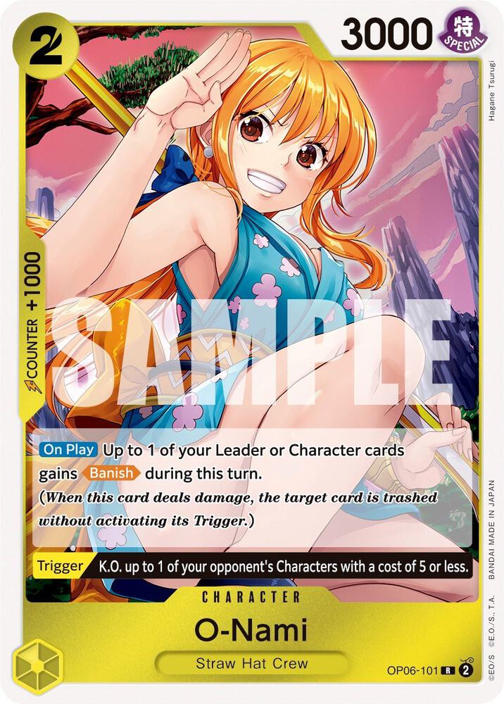 O-Nami - Foil (Wings of the Captain)(OP06-101)(R)