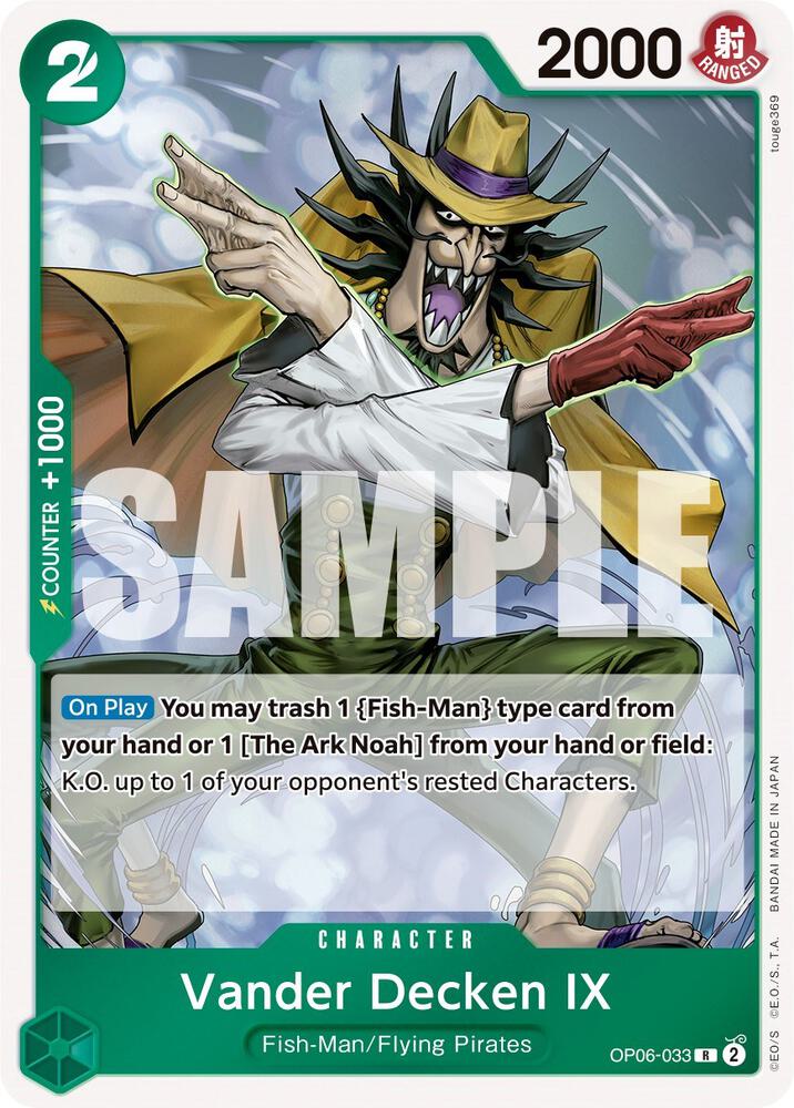Vander Decken IX - Foil (Wings of the Captain)(OP06-033)(R)