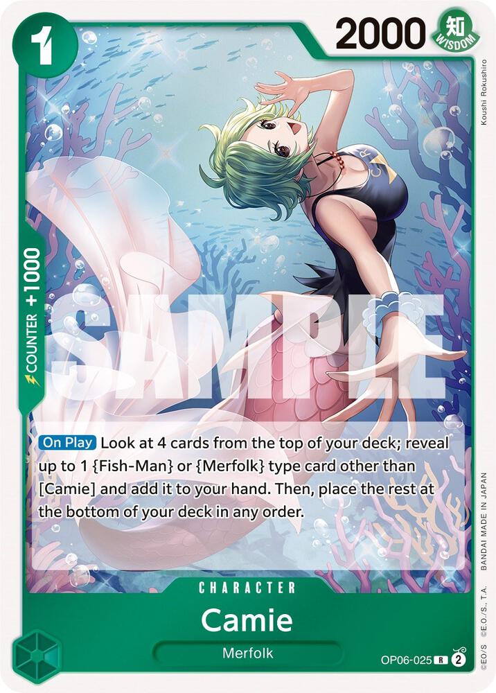 Camie - Foil (Wings of the Captain)(OP06-025)(R)