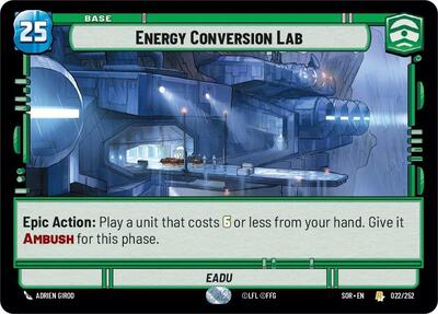 Energy Conversion Lab (Spark of Rebellion)(SOR-022/252)(R)