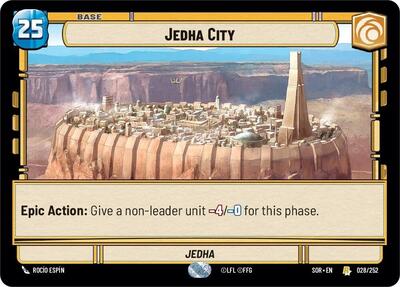 Jedha City - Foil (Spark of Rebellion)(SOR-028/252)(R)
