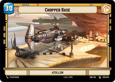 Chopper Base (Spark of Rebellion)(SOR-030/252)(C)