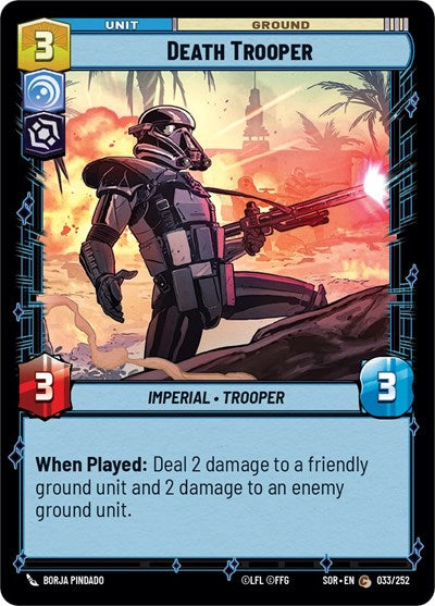 Death Trooper - Foil (Spark of Rebellion)(SOR-033/252)(C)