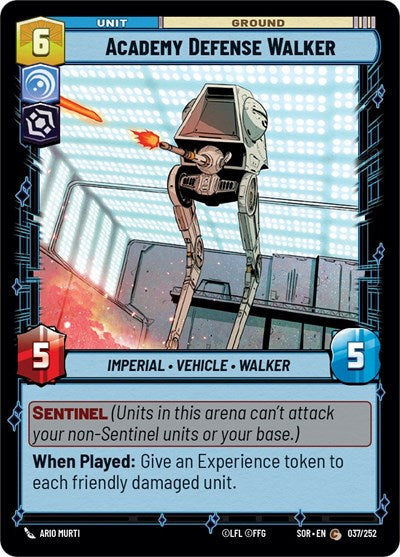 Academy Defense Walker - Foil (Spark of Rebellion)(SOR-037/252)(C)