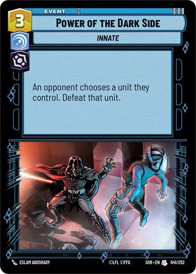 Power of the Dark Side (Spark of Rebellion)(SOR-041/252)(U)