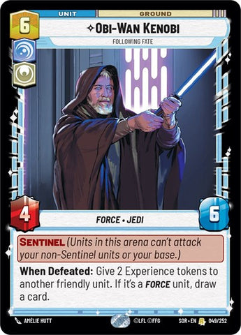 Obi-Wan Kenobi, Following Fate (Spark of Rebellion)(SOR-049/252)(R)