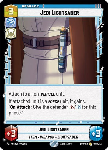 Jedi Lightsaber (Spark of Rebellion)(SOR-054/252)(R)