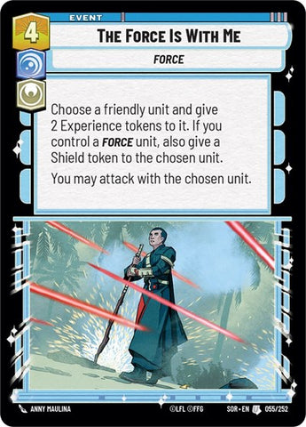 The Force is With Me (Spark of Rebellion)(SOR-055/252)(U)
