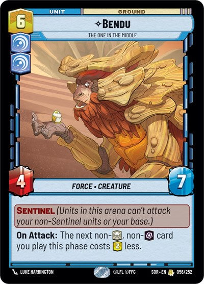 Bendu, The One in the Middle (Spark of Rebellion)(SOR-056/252)(R)