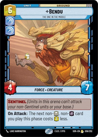 Bendu, The One in the Middle (Spark of Rebellion)(SOR-056/252)(R)