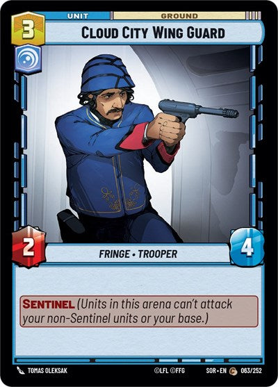 Cloud City Wing Guard (Spark of Rebellion)(SOR-063/252)(C)