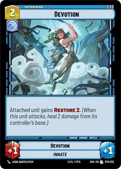 Devotion - Foil (Spark of Rebellion)(SOR-070/252)(U)