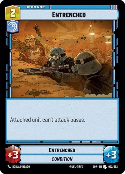 Entrenched - Foil (Spark of Rebellion)(SOR-072/252)(U)