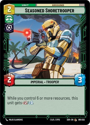 Seasoned Shoretrooper (Spark of Rebellion)(SOR-081/252)(C)