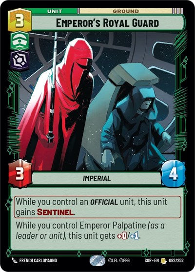 Emperor's Royal Guard (Spark of Rebellion)(SOR-082/252)(R)