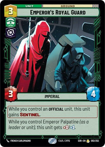 Emperor's Royal Guard (Spark of Rebellion)(SOR-082/252)(R)
