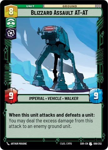 Blizzard Assault AT-AT (Spark of Rebellion)(SOR-088/252)(U)