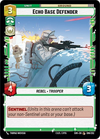 Echo Base Defender (Spark of Rebellion)(SOR-098/252)(C)