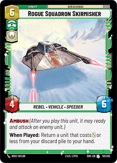 Rogue Squadron Skirmisher (Spark of Rebellion)(SOR-101/252)(U)