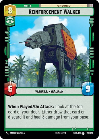 Reinforcement Walker - Foil (Spark of Rebellion)(SOR-119/252)(U)