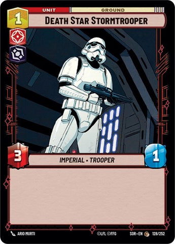 Death Star Stormtrooper - Foil (Spark of Rebellion)(SOR-128/252)(C)