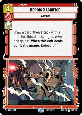 Heroic Sacrifice (Spark of Rebellion)(SOR-150/252)(R)