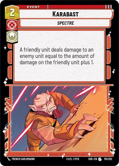 Karabast - Foil (Spark of Rebellion)(SOR-151/252)(U)