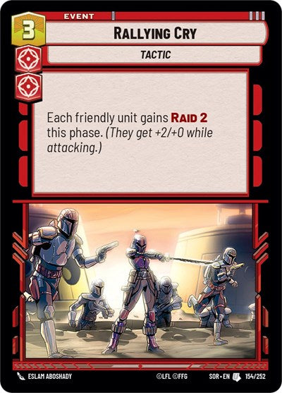 Rallying Cry (Spark of Rebellion)(SOR-154/252)(U)