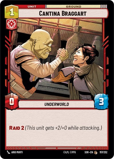 Cantina Braggart (Spark of Rebellion)(SOR-157/252)(C)
