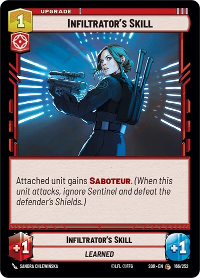 Infiltrator's Skill - Foil (Spark of Rebellion)(SOR-166/252)(C)