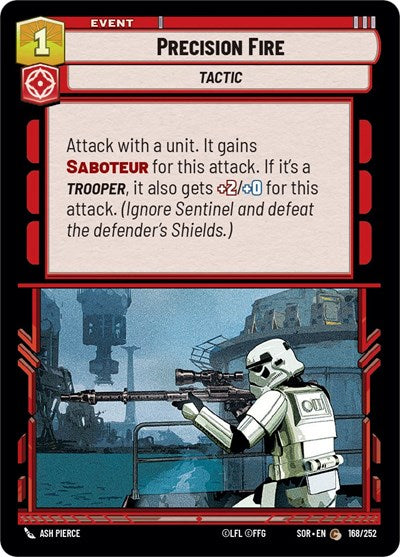 Precision Fire (Spark of Rebellion)(SOR-168/252)(C)
