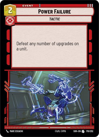 Power Failure (Spark of Rebellion)(SOR-170/252)(U)