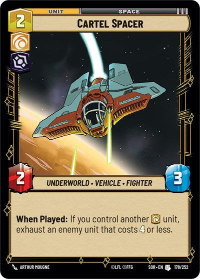 Cartel Spacer (Spark of Rebellion)(SOR-178/252)(U)