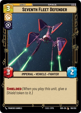 Seventh Fleet Defender - Foil (Spark of Rebellion)(SOR-180/252)(C)