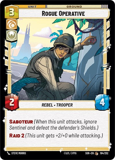 Rogue Operative - Foil (Spark of Rebellion)(SOR-194/252)(C)